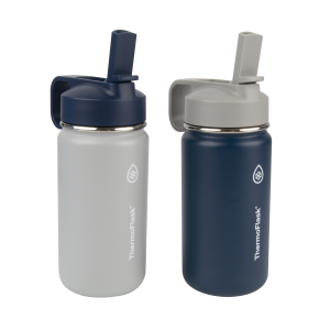 14oz Kids Bottle With Straw Lid (2 Pack)